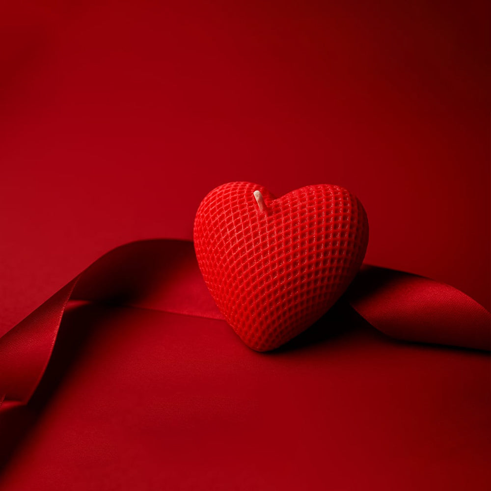heart candle
